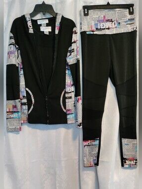 LA + IMAGE 3-Piece Activewear Set-Size M, NWOT